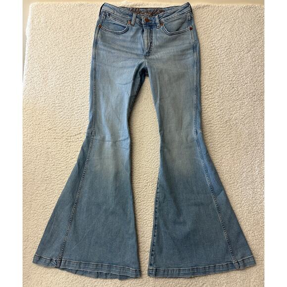 Wrangler Womens Retro High Rise Flare Jeans Size 29 - Picture 1 of 6
